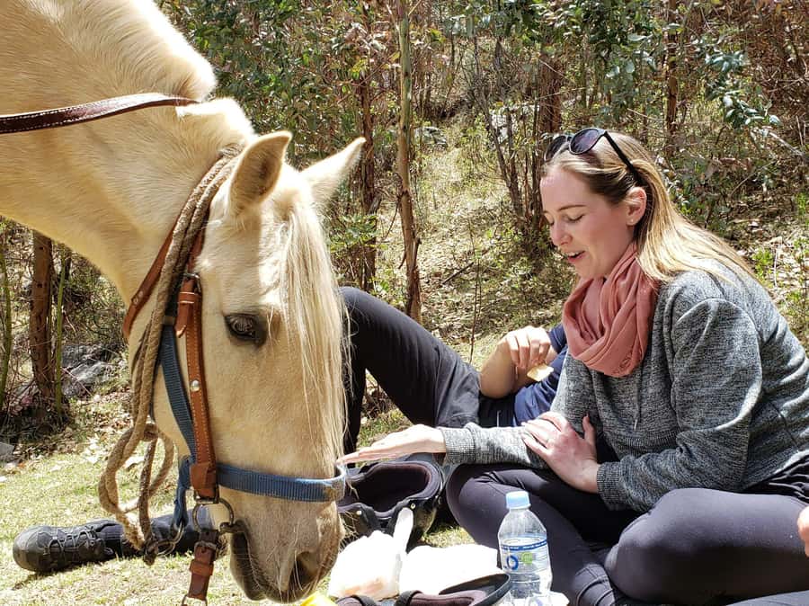 Cusco: 3-Hour Horse Riding Tour to the Temple of the Moon - Meeting at Vieja Estancia Ranch: helmets, basics, and real comfort