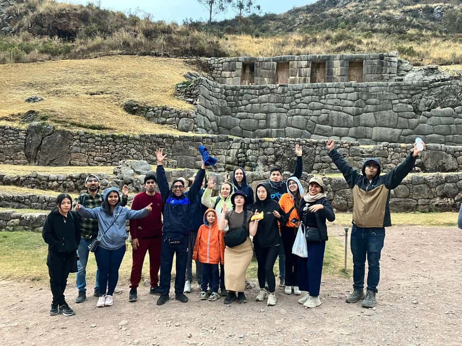 Cuzco : Excursion City Tour in Cusco, Sacsayhuaman and Tambomachay - A quick word on the alpaca shop stop